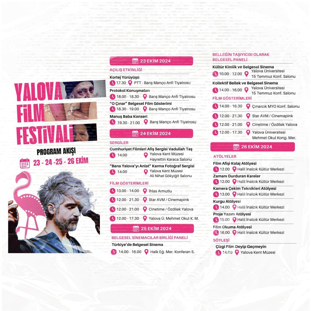 Yalova Film Festival Vali Manset Haber (5)