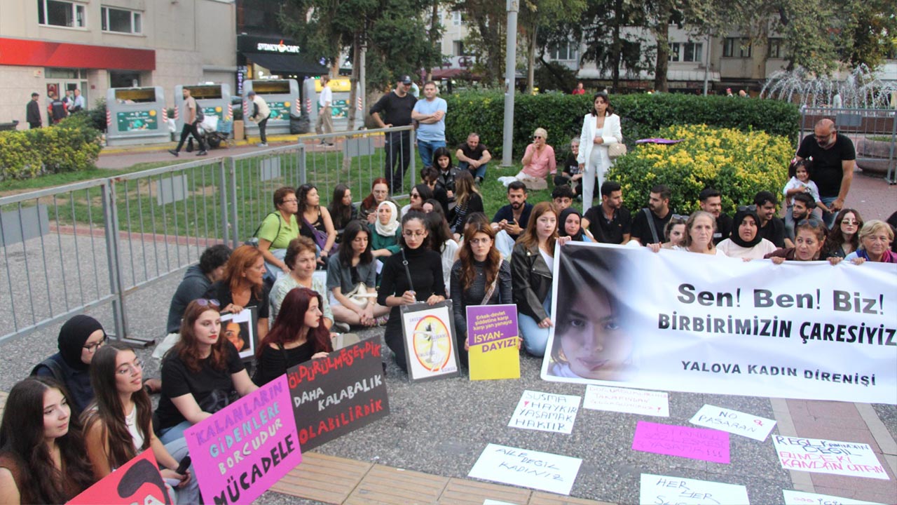 Yalova Kadin Direnis Gucler Universite Ogrenci Siddet Cinayet Tepki Basin Aciklama Haber (11)