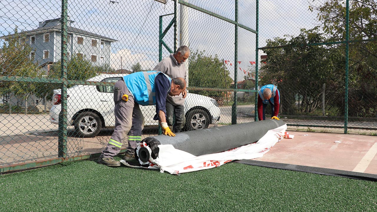 Yalova Ciftlikkoy Belediye Spor Alan Suni Cim Zemin (3)