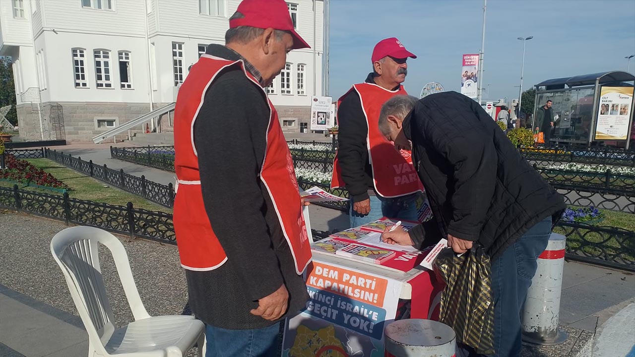 Yalova Vatan Parti Gazi Meclis Terorist Dem Parti Kapatma (1)