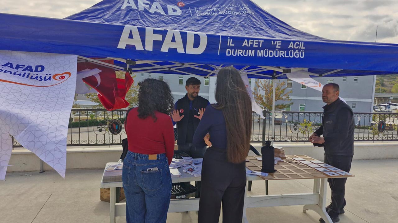 Yalova Afad Deprem Universite Stant Ilgi (1)