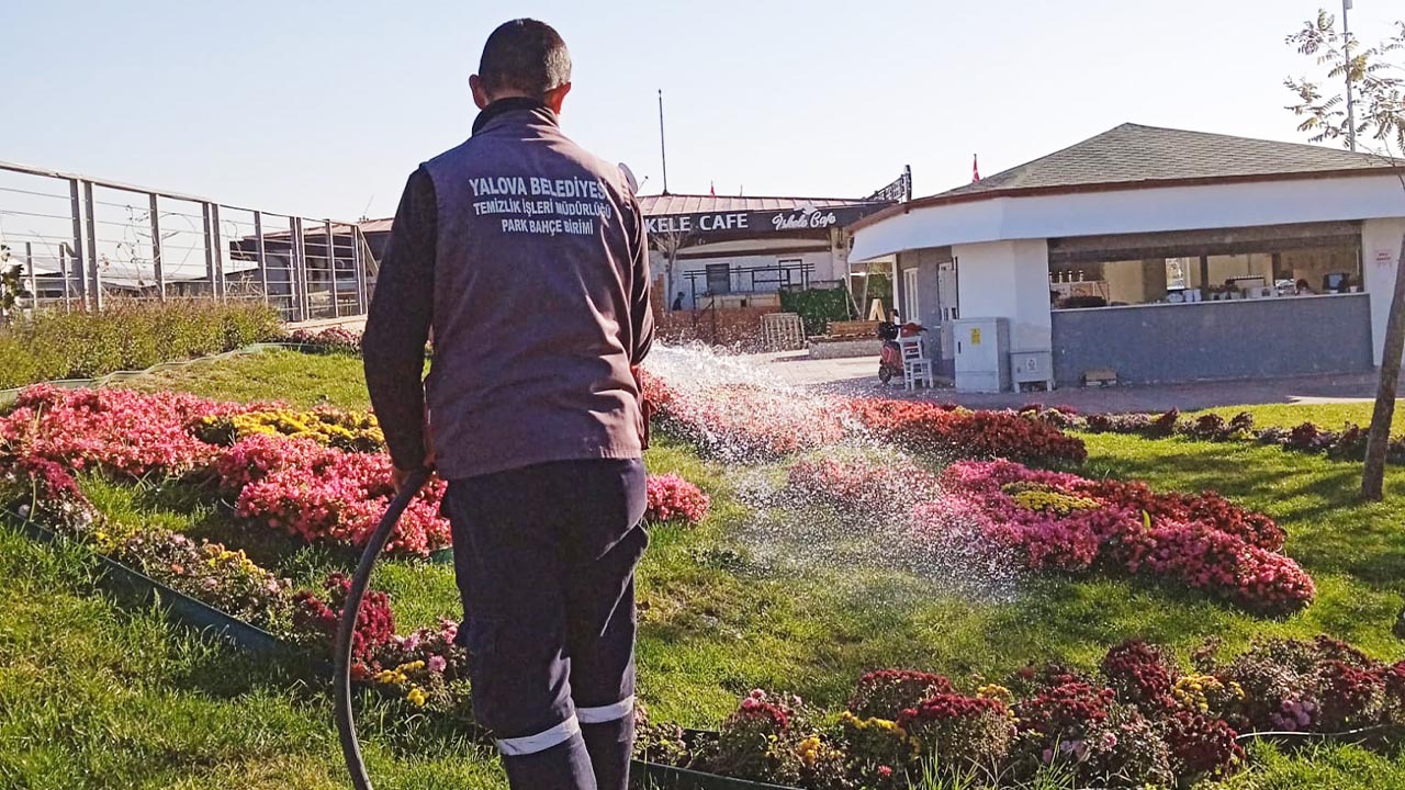 Yalova Belediye Park Bahce Bakim Sonbahar Temizlik (6)