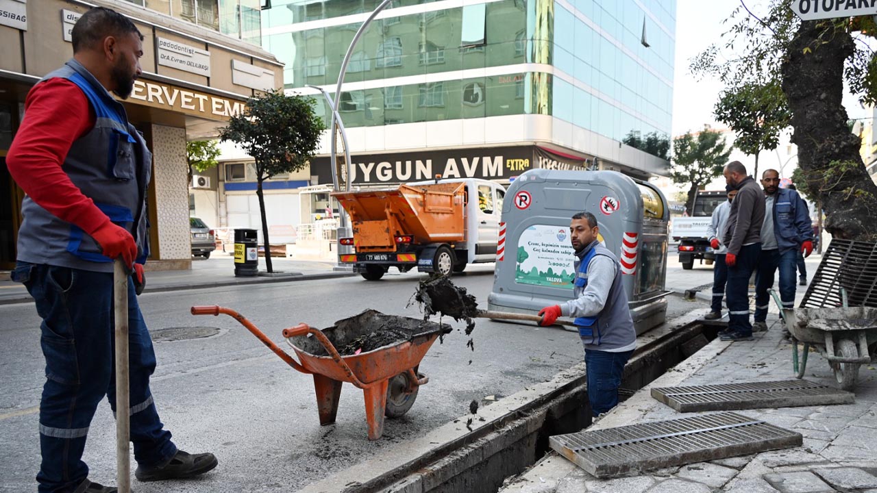 Yalova Belediye Sonbahar Yagis Mazgal Temizlik (3)