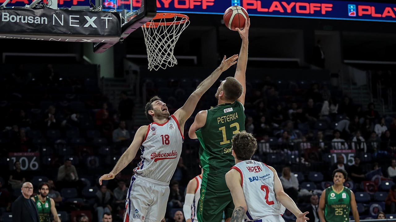 Yalova Turkiye Sigorta Basketbol Lig Yalovaspor Erkek Takim Bahcesehir Kolej Yenilgi (1)