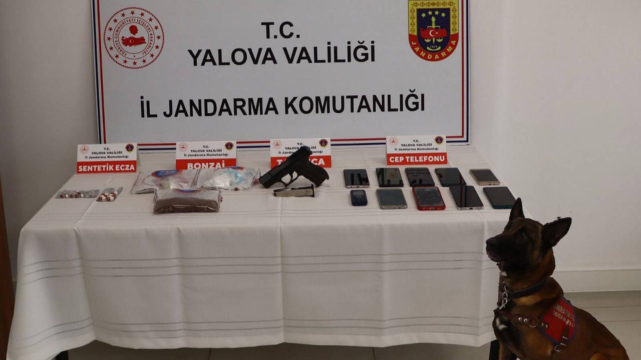 Yalova Ciftlikkoy Jandarma Il Ilce Ekipler Uyusturucu Baskin (1)