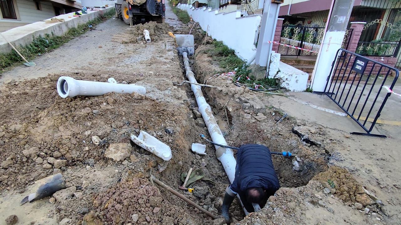 Yalova Cinarcik Belediye Camlik Mahalle Nar Sokak Altyapi Yenileme (3)