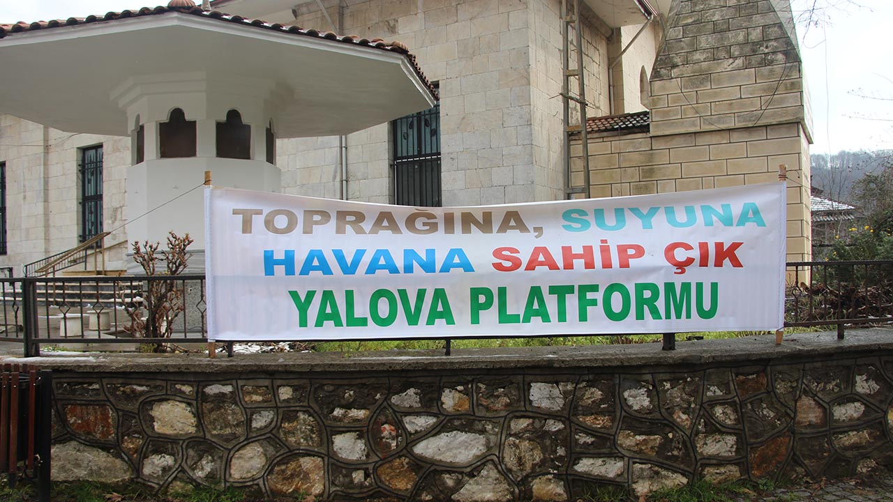 Yalova Guneykoy Halk Tas Ocagi Ced Toplanti Protesto (1)