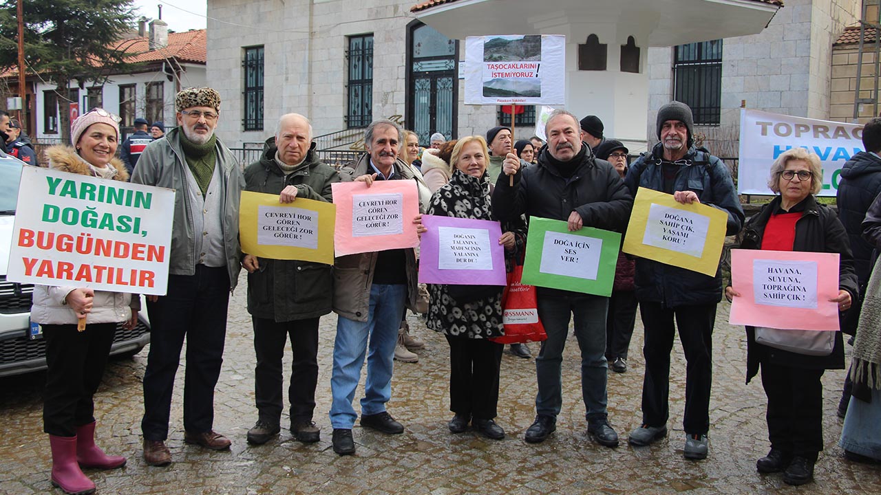 Yalova Guneykoy Halk Tas Ocagi Ced Toplanti Protesto (3)