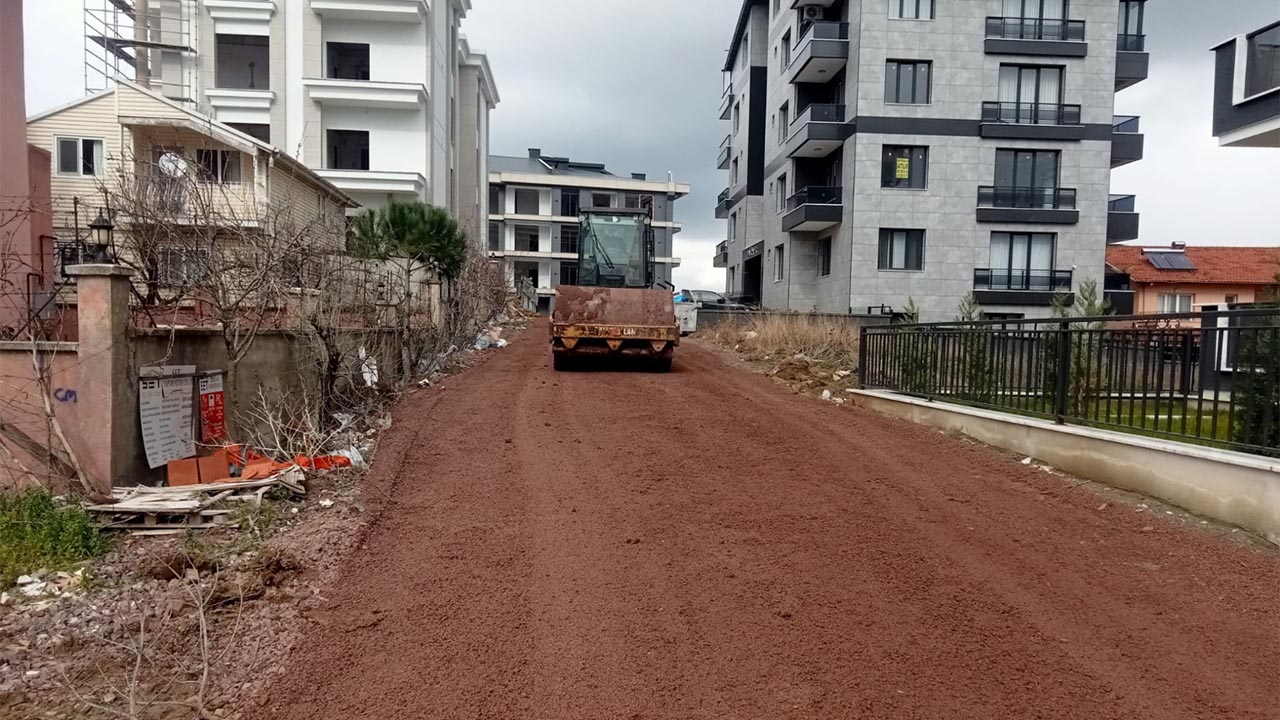 Yalova Ciftlikkoy Belediye Yol Yapim Ilce Calisma (1)