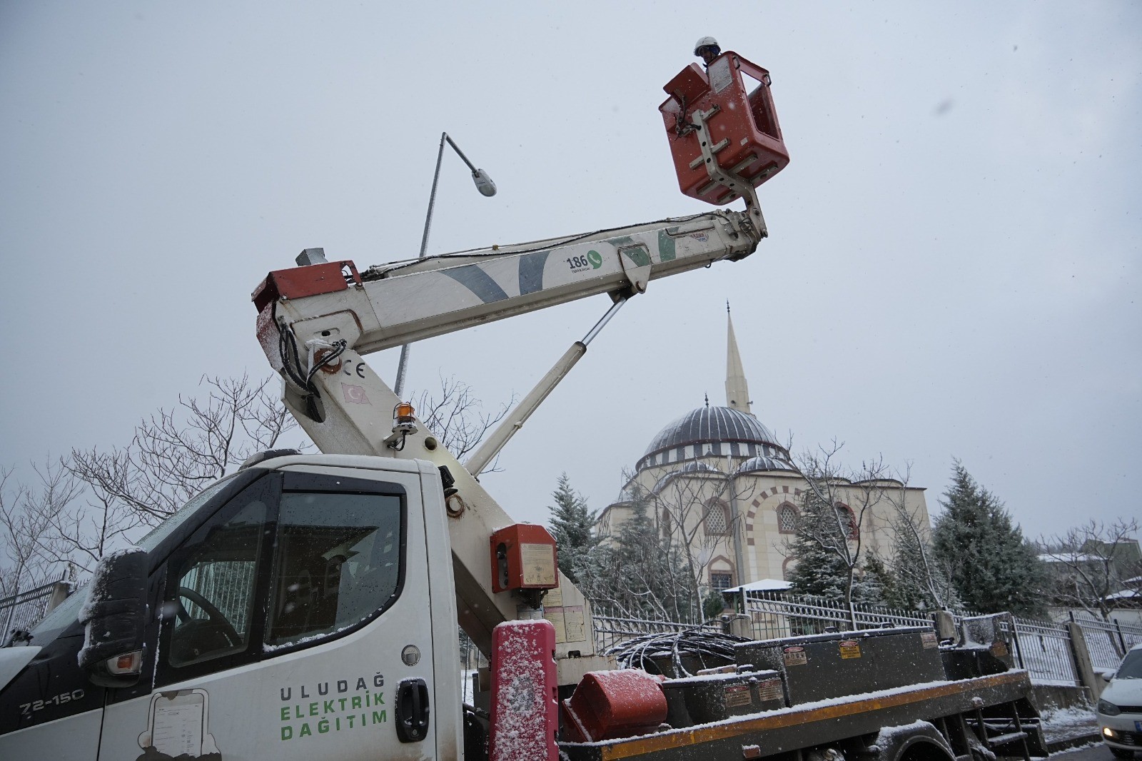 Yalova Guney Marmara Uedas Ekipler Kar Yagis Calisma (4)