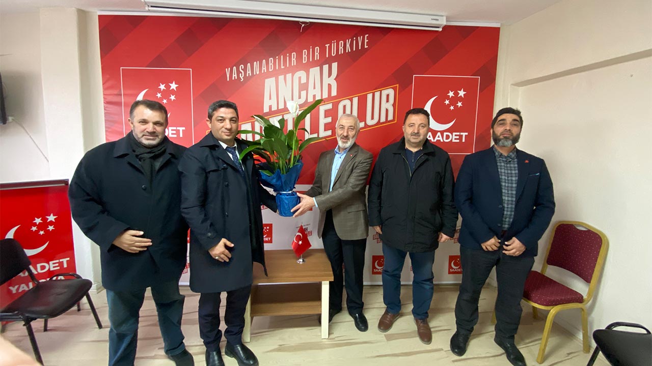 Yalova Saadet Parti Deva Demokrat Baskan Gorusme Ziyaret (4)