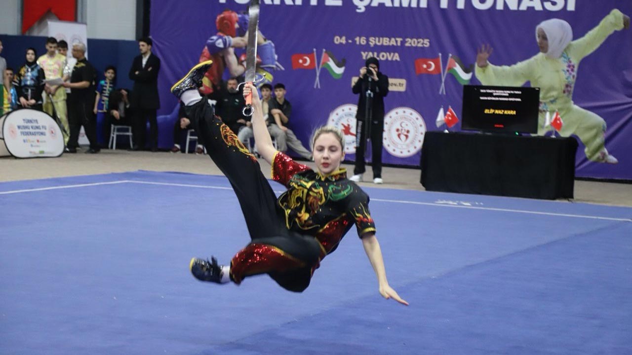 Yalova Turkiye Wushu Sampiyona Sporcular Mucadele (6)