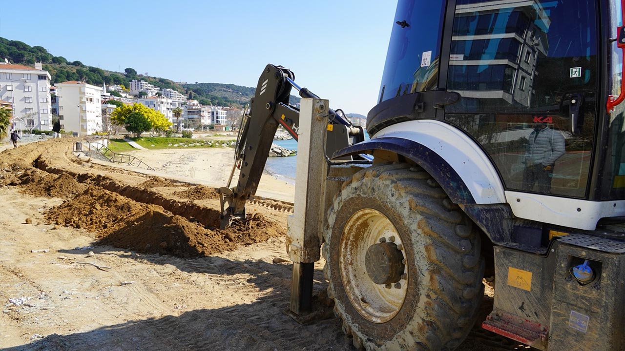 Yalova Armutlu Belediye Sahil Yol Aydinlatma Kazi Calisma (3)