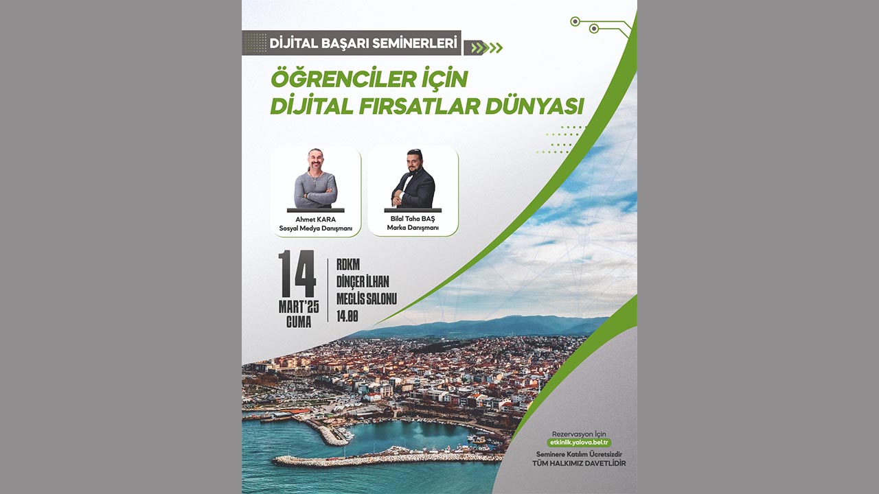 Yalova Belediye Dijital Basari Seminer (2)