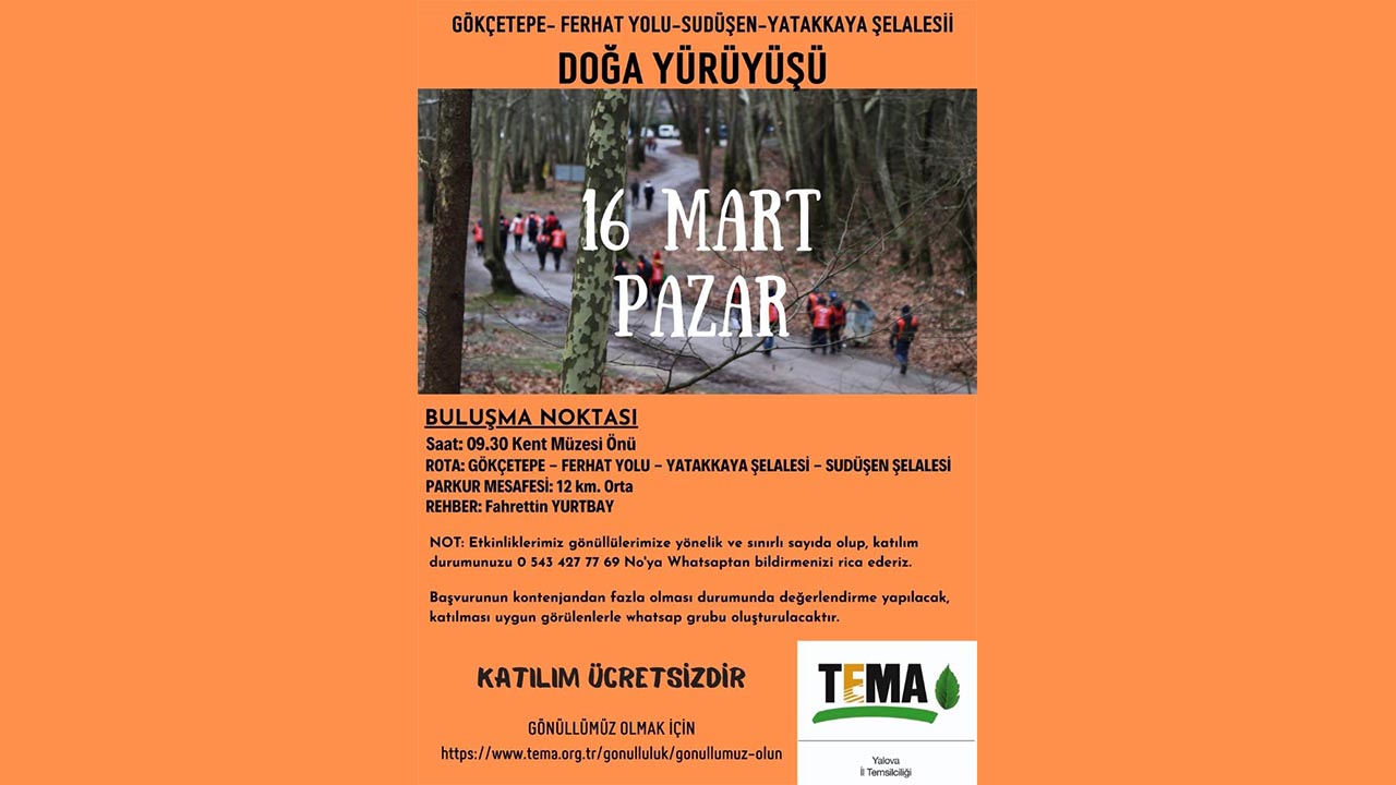 Yalova Tema Vakif Doga Yuruyus (1)