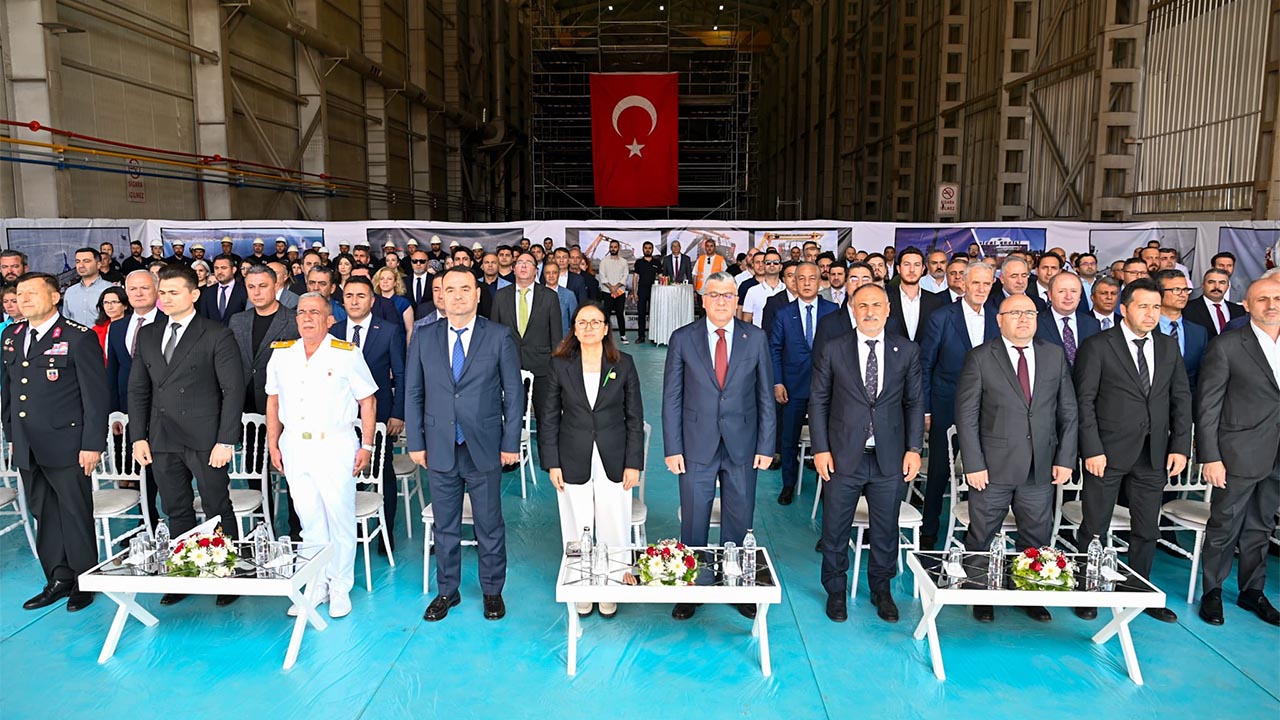 Kimyasal Tanker Omurga Töreni Gerçekleştirildi (1)