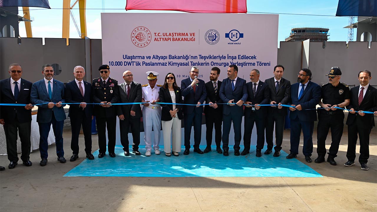 Kimyasal Tanker Omurga Töreni Gerçekleştirildi (2)