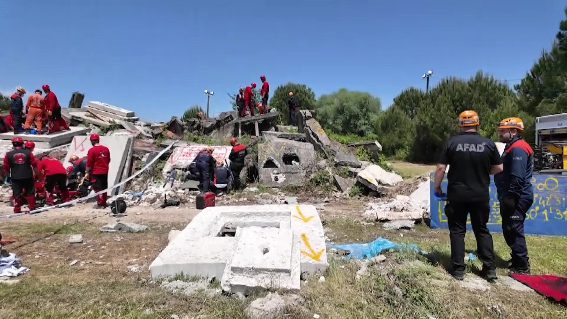 Yalova Kocaeli Marmara 13 Il Deprem Tatbikat Destek (1)