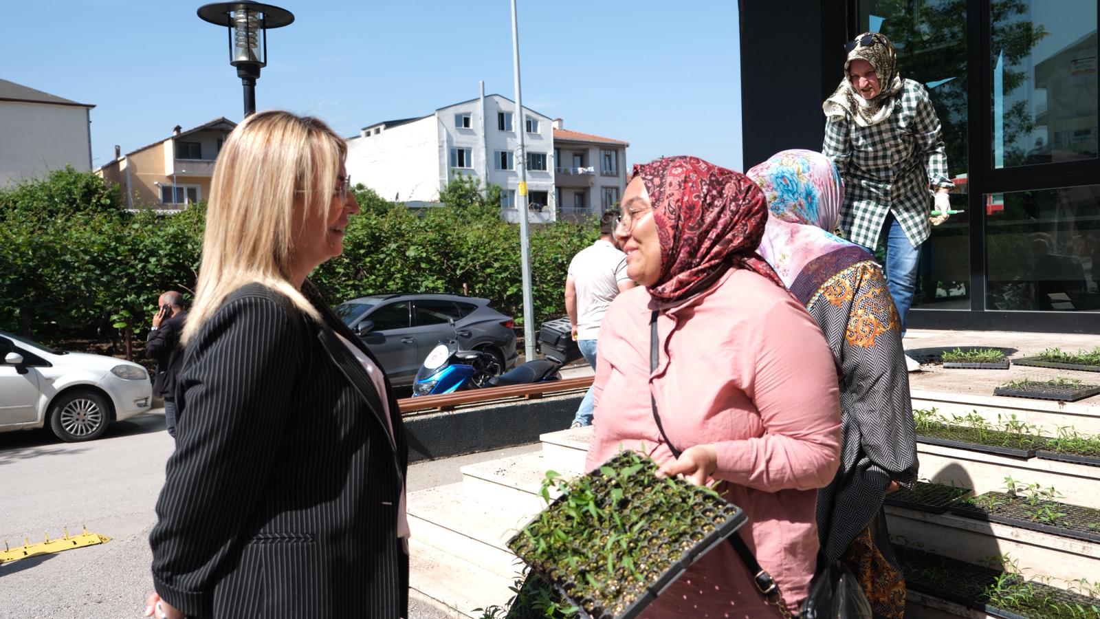 Yalova Altinova Belediye Baskan Ata Tohum Halk Vatandas Fide Dagitim (6)