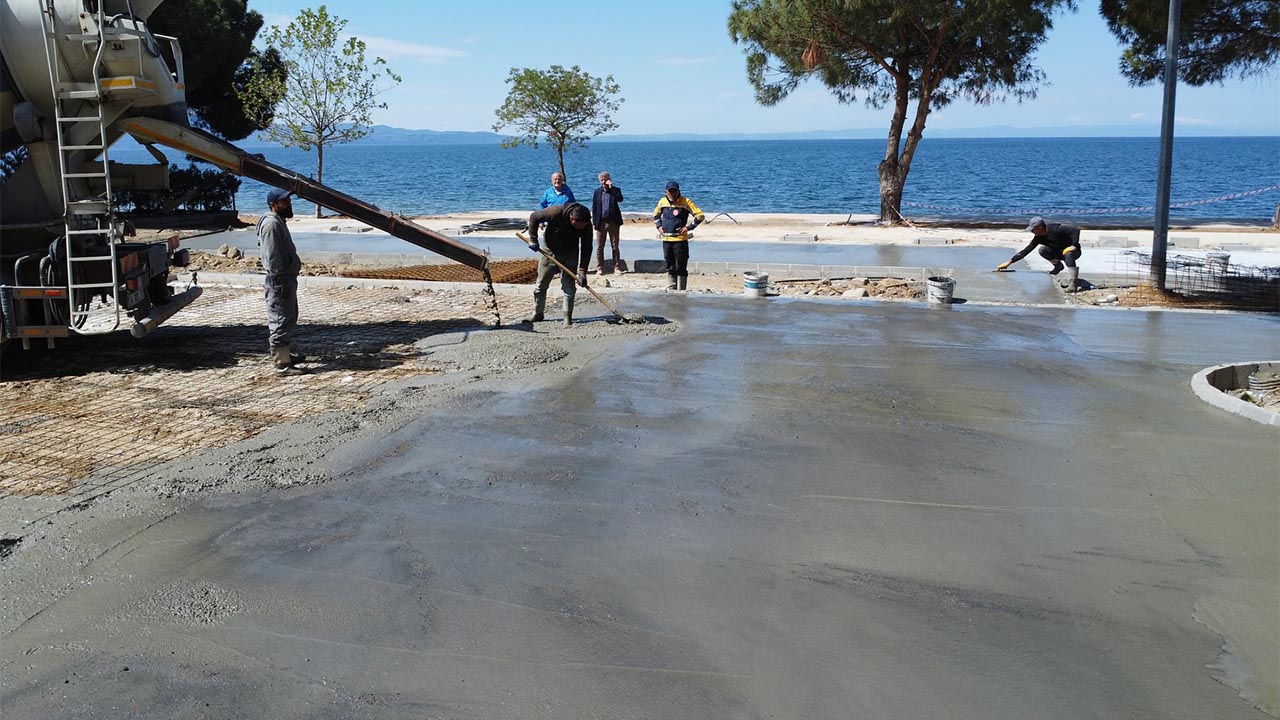 Yalova Armutlu Park Alan Beton Dokum (2)