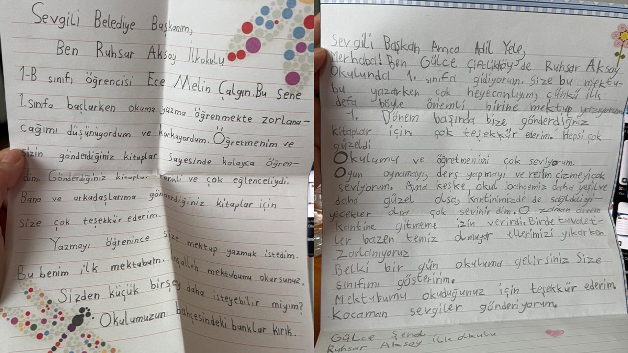 Yalova Ciftlikkoy Belediye Okuma Yazma Set Minikler Mektup (7)