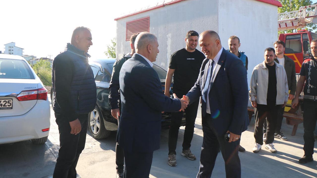 Yalova Cinarcik Belediye Baskan Yeni Itfaiye Bina Ziyaret (3)