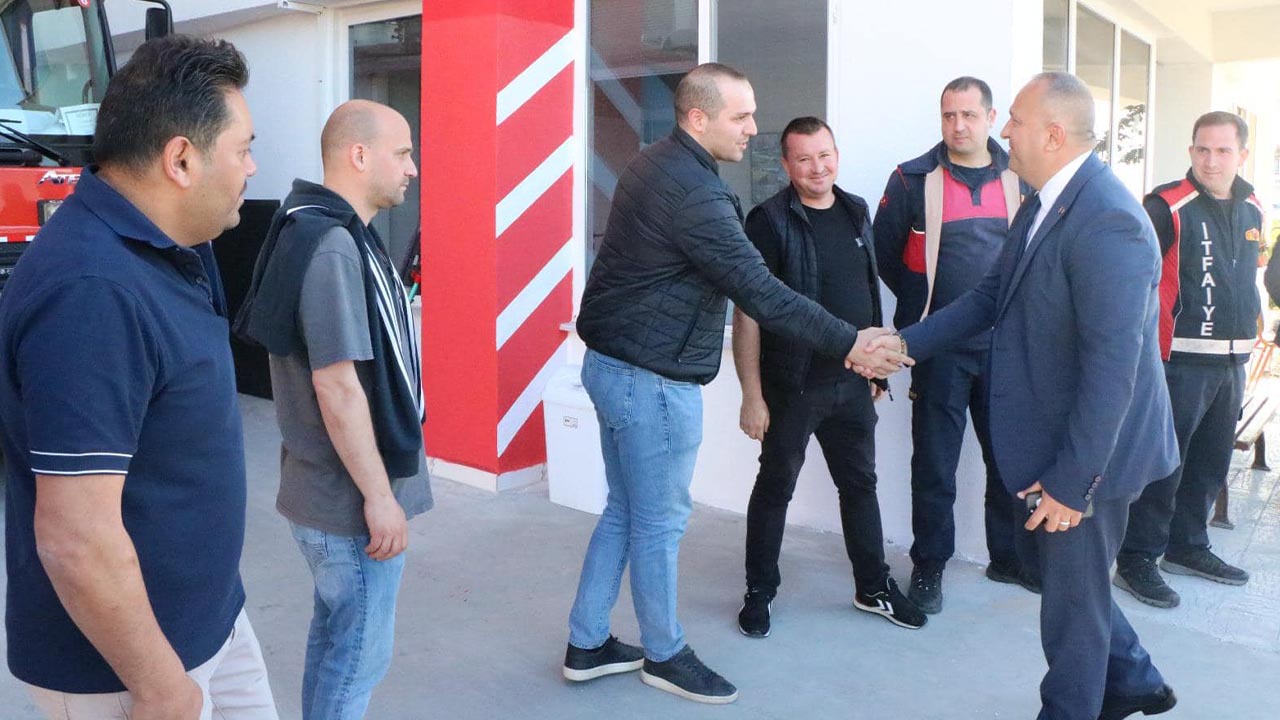 Yalova Cinarcik Belediye Baskan Yeni Itfaiye Bina Ziyaret (4)