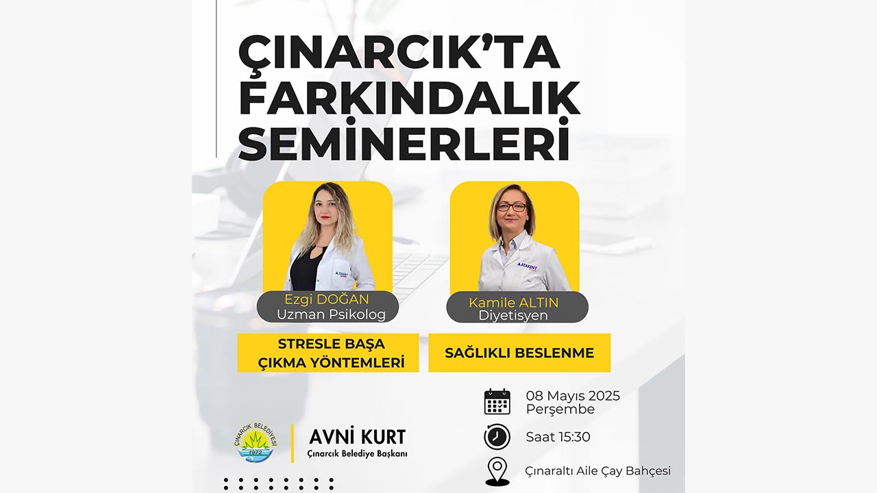 Yalova Cinarcik Belediye Farkindalik Seminer Proje Saglikli Beslenme Stres (1)