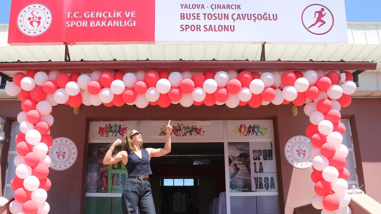 Yalova Cinarcik Genclik Spor Salon Buse Tosun Isim Verilme Toren (4)