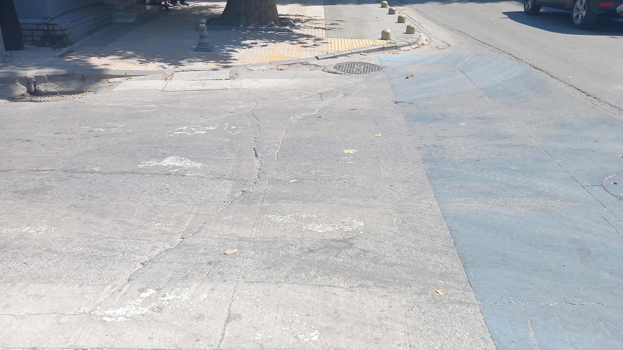 Yalova Iyi Parti Candir Belediye Yaya Gecit Tehlike Uyari Tepki (1)