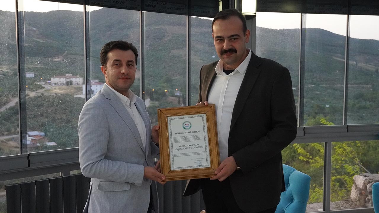 Yalova Armutlu Kaymakam Yusuf Meliksah Aydin Veda Yemegi (1)