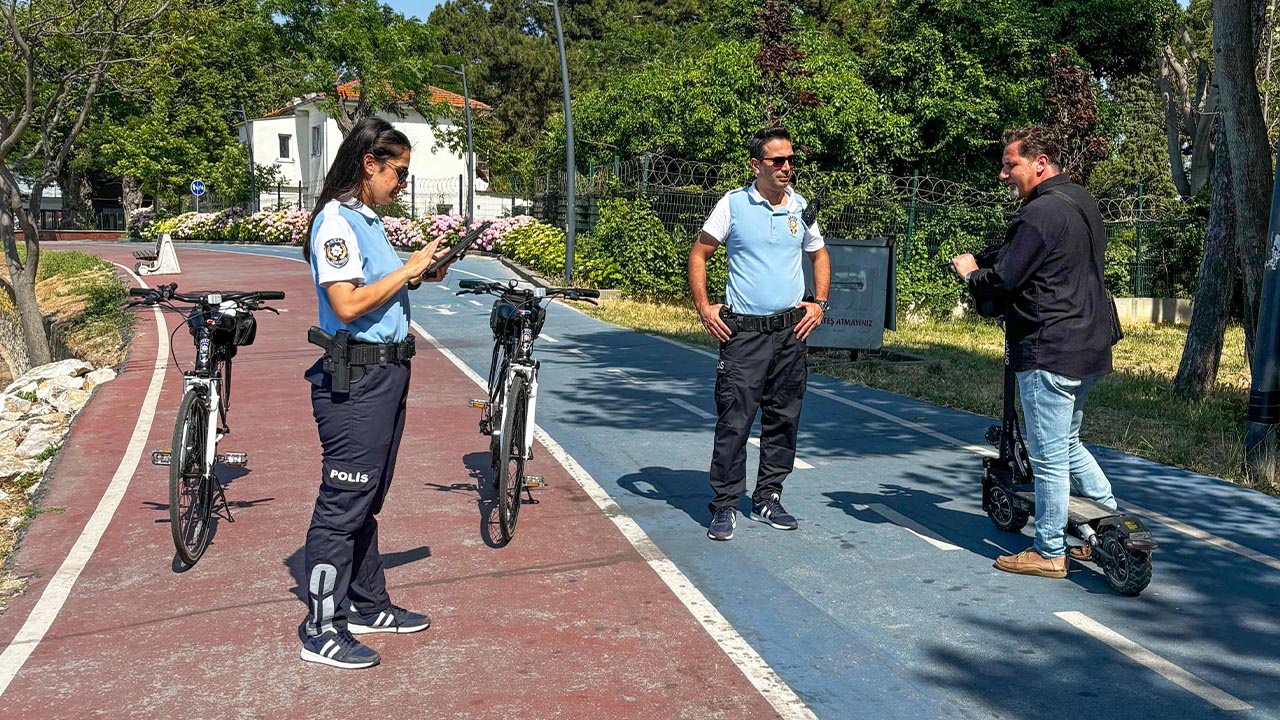 Yalova Ciftlikkoy Cinarcik Bisikletli Polis Tim Denetim (1)