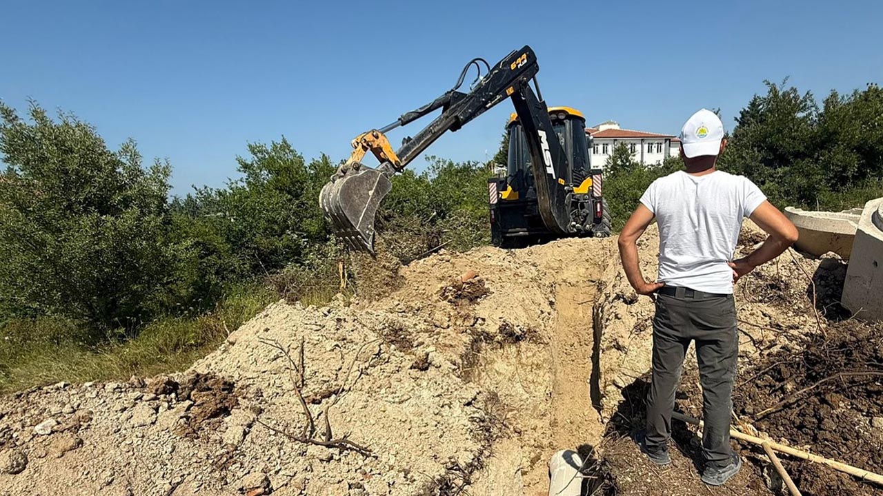 Yalova Cinarcik Armutlu Kanalizasyon Calisma (2)