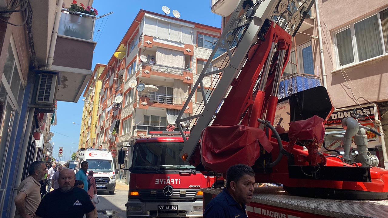 Yalova Doğan Sokak Yangın