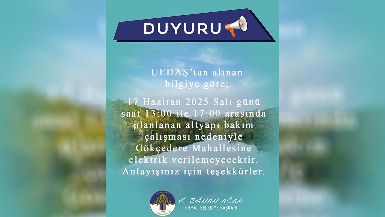 Yalova Termal Elektrik Kesintisi (2)