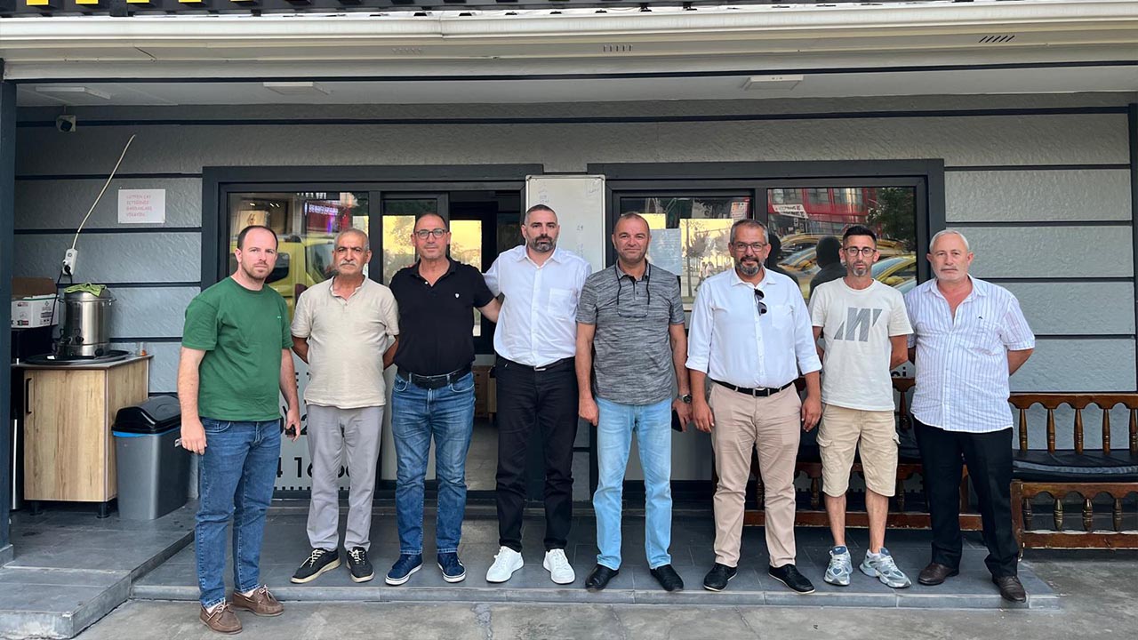 Yalova Anahtar Parti Il Baskan Heyet Taksi Durak Esnaf Ziyaret (3)
