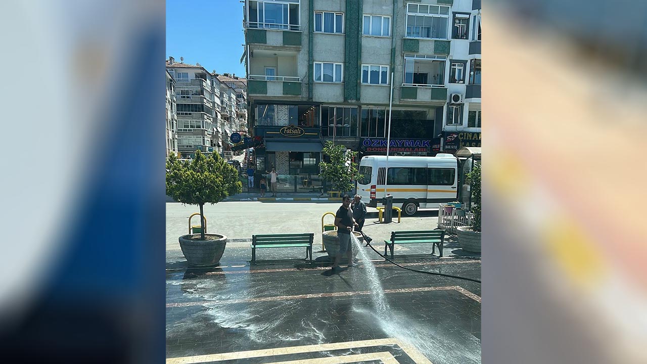 Yalova Cinarcik Belediye Gece Gunduz Temizlik Seferberlik (2)
