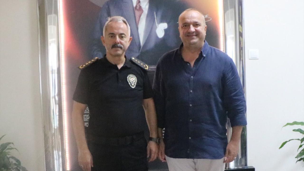 Yalova Cinarcik Il Ilce Emniyet Mudurler Belediye Baskani Gorusme (1)