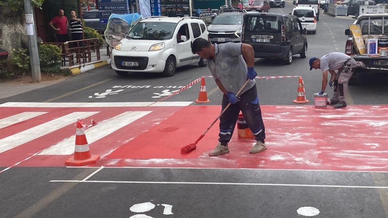 Yalova Cinarcik Yaya Gecit Boyama (2)