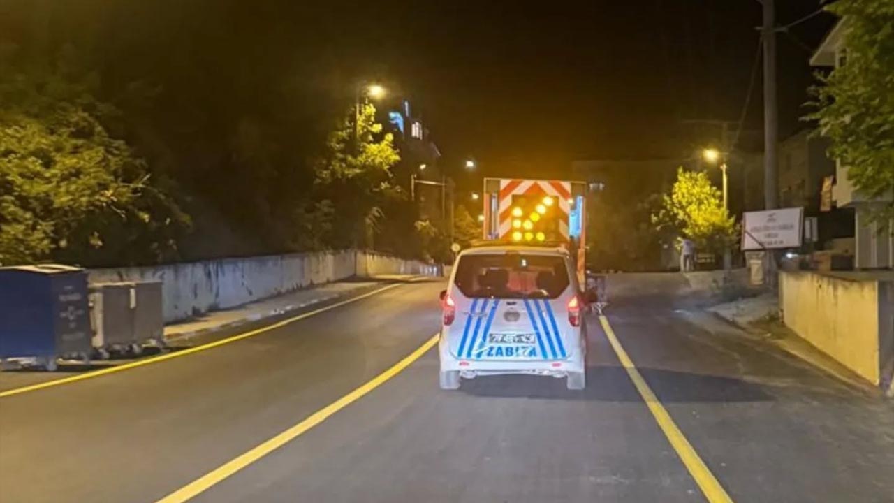 Yalova Cinarcik Yol Cizgi Calisma Bitti (3)