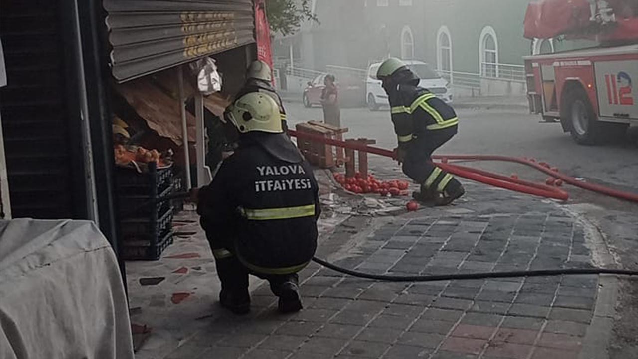 Yalova Market Yangin Kul Zarar (4)