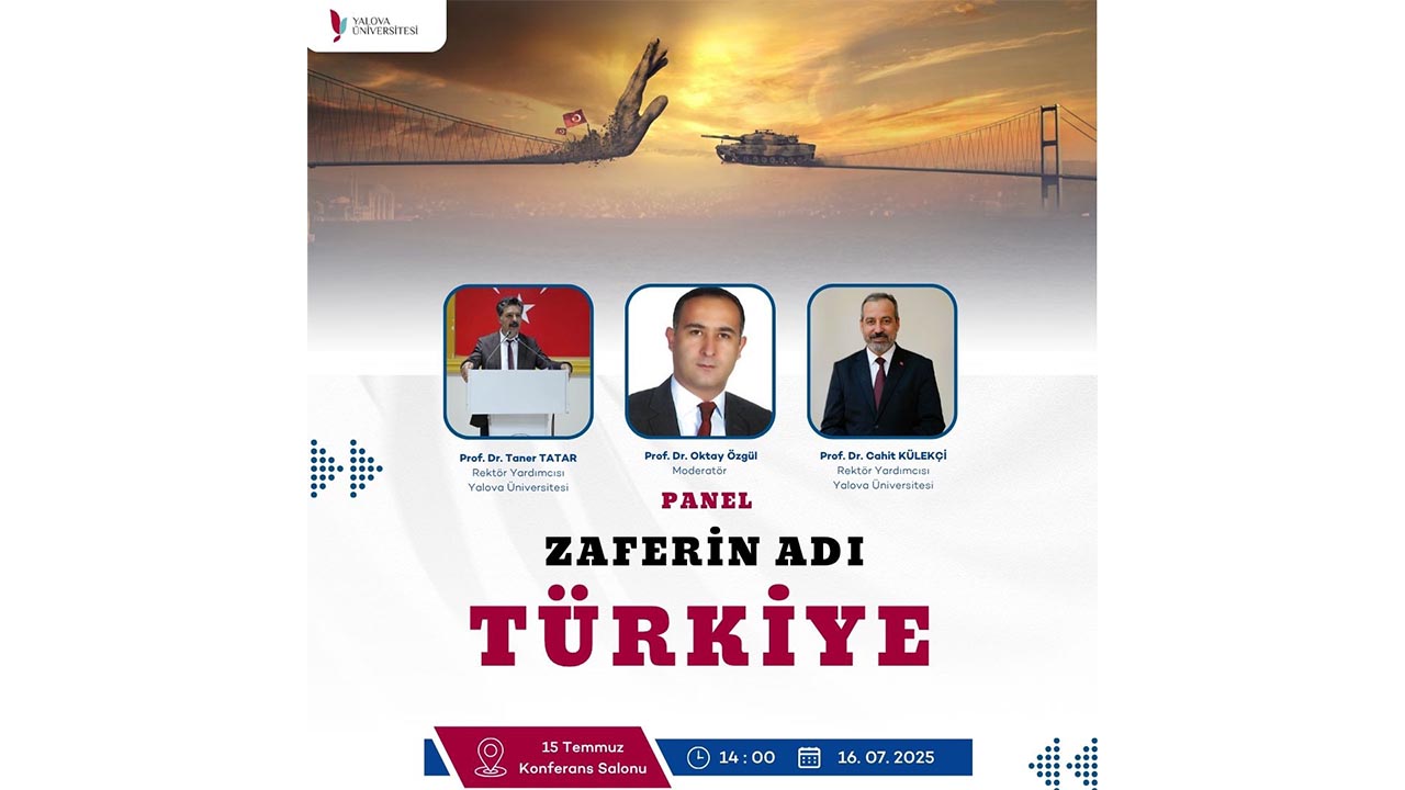 Yalova Universitesi 15 Temmuz Darbe Panel (2)