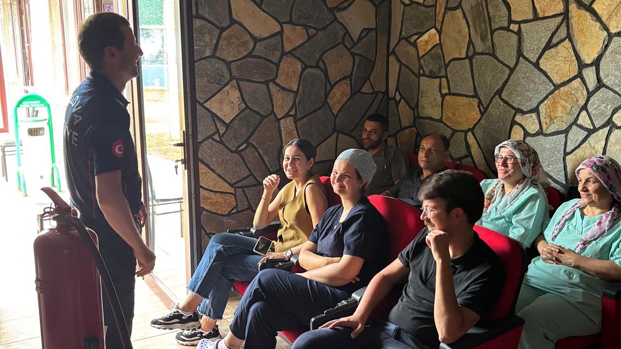 Butik Bakım Merkezi Personeline Yangın Eğitimi (1)