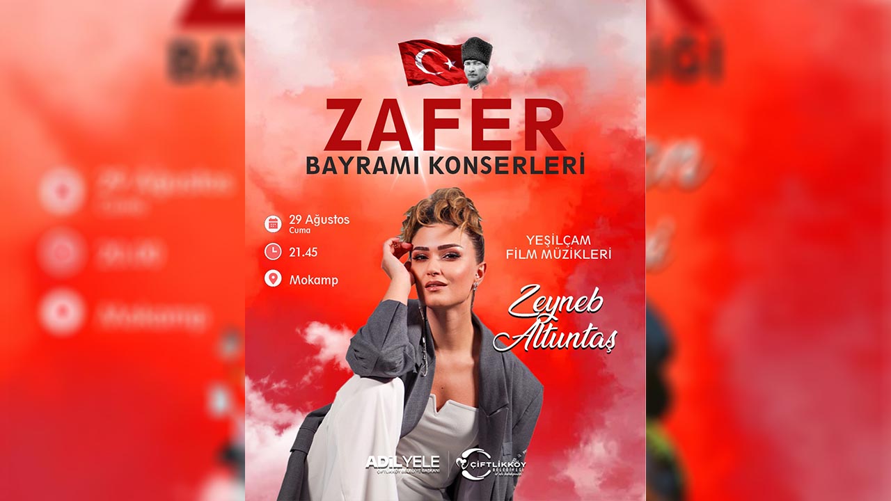 Çiftlikköy’de 30 Ağustos Konserlerle Kutlanacak (2)