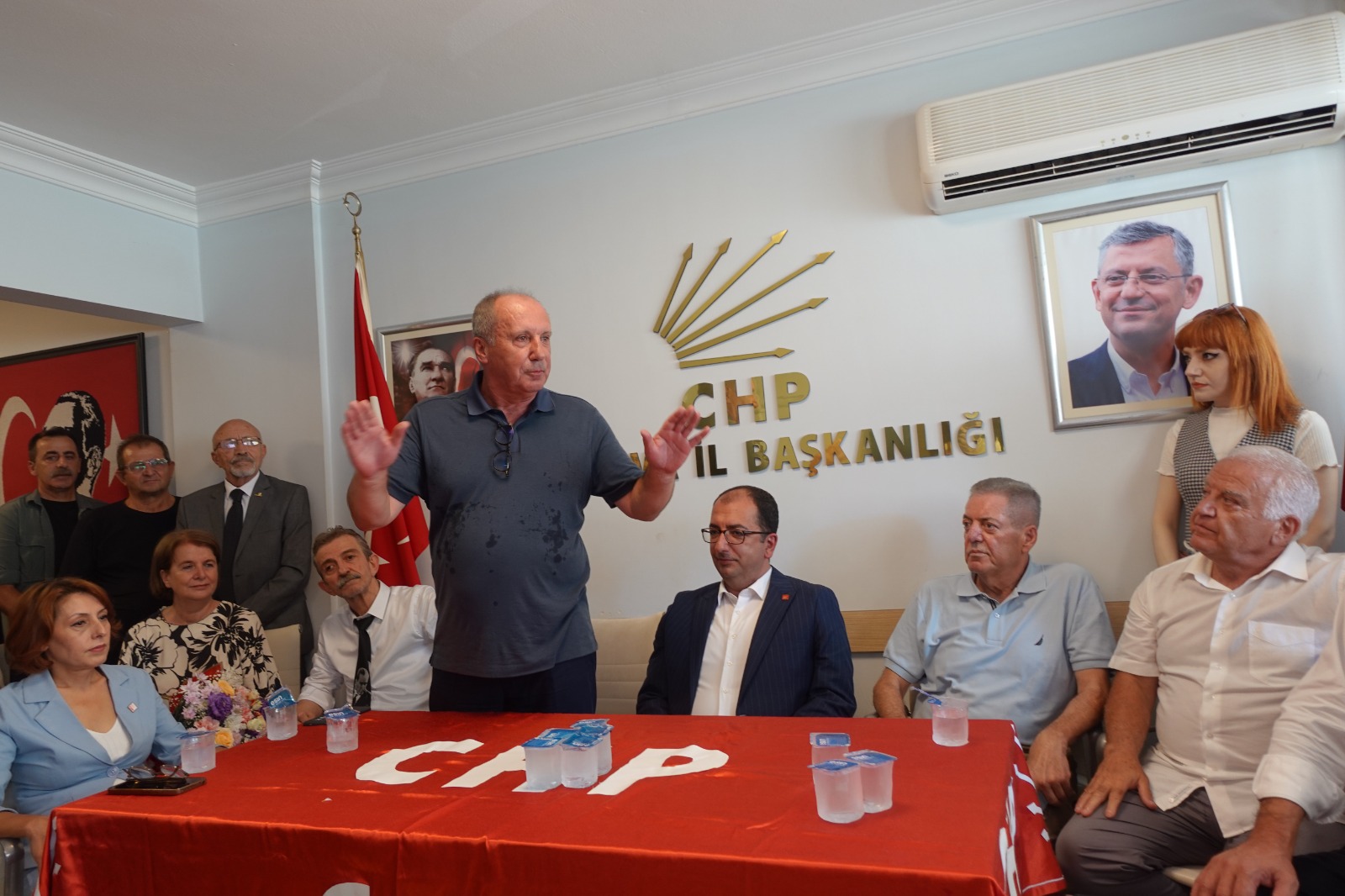 Yalova Cumhuriyet Halk Partisi Il Baskanlik Muharrem Ince Geri Donus Ziyaret (3)