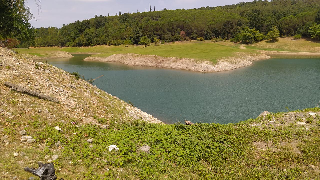 Yalova Gokce Baraj Su Seviye Dusus Kuraklik (5)