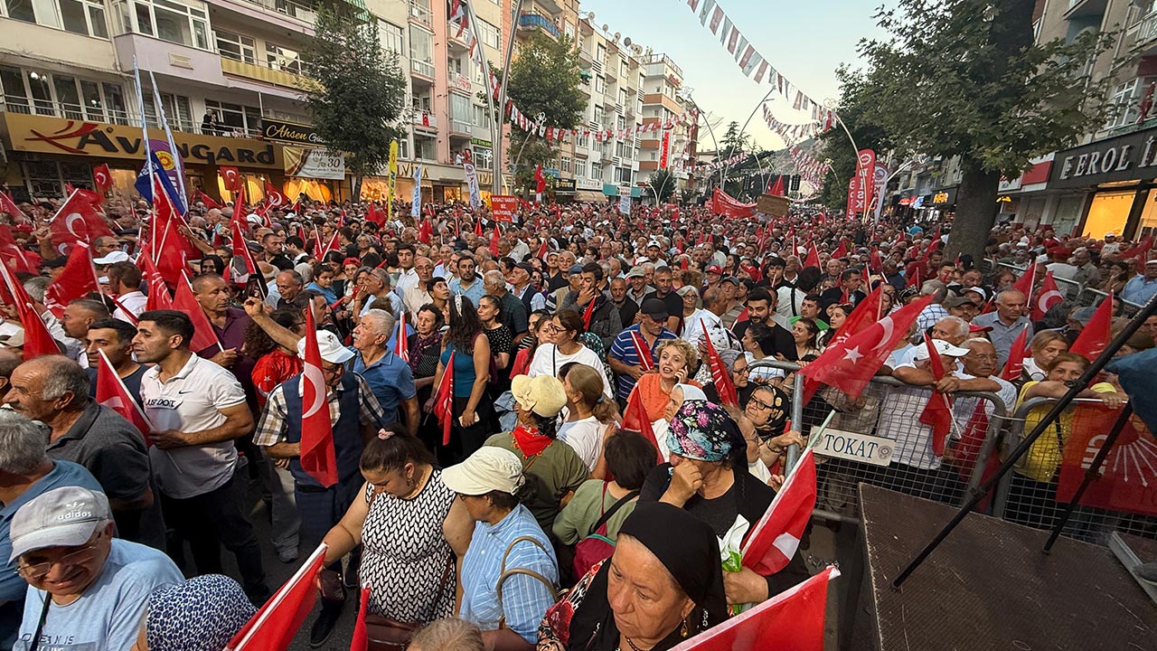 Chp Özgür Özel Miting Tokat Terör (1)
