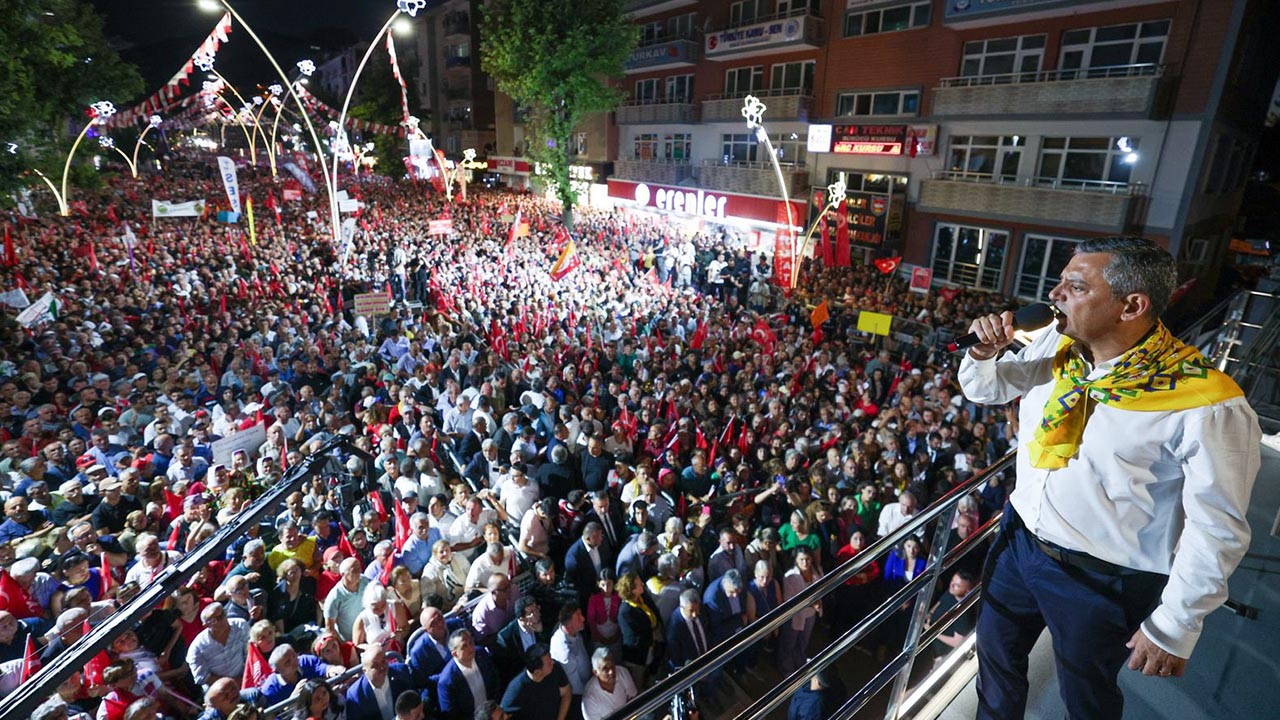 Chp Özgür Özel Miting Tokat Terör (5)