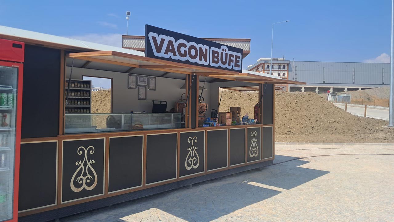 Vagon Büfe Hizmete Açıldı (2)