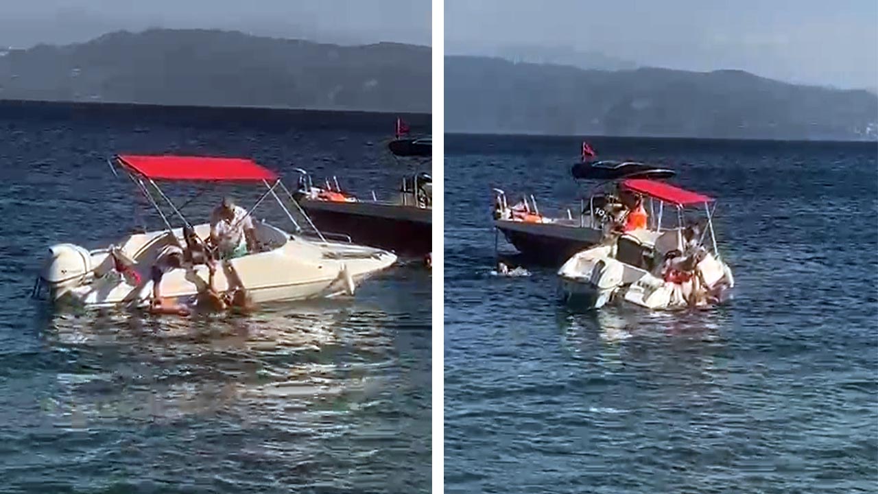 Yalova Armutlu Kapaklı Deniz Kaza Yaralı Tekne (1)